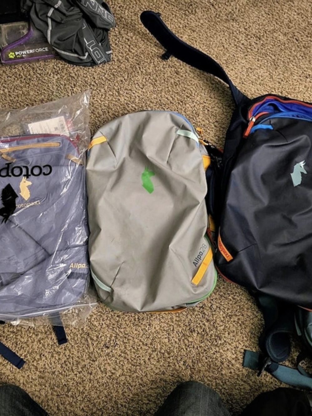 Cotopaxi Allpa 28L Travel Pack Gray & Black